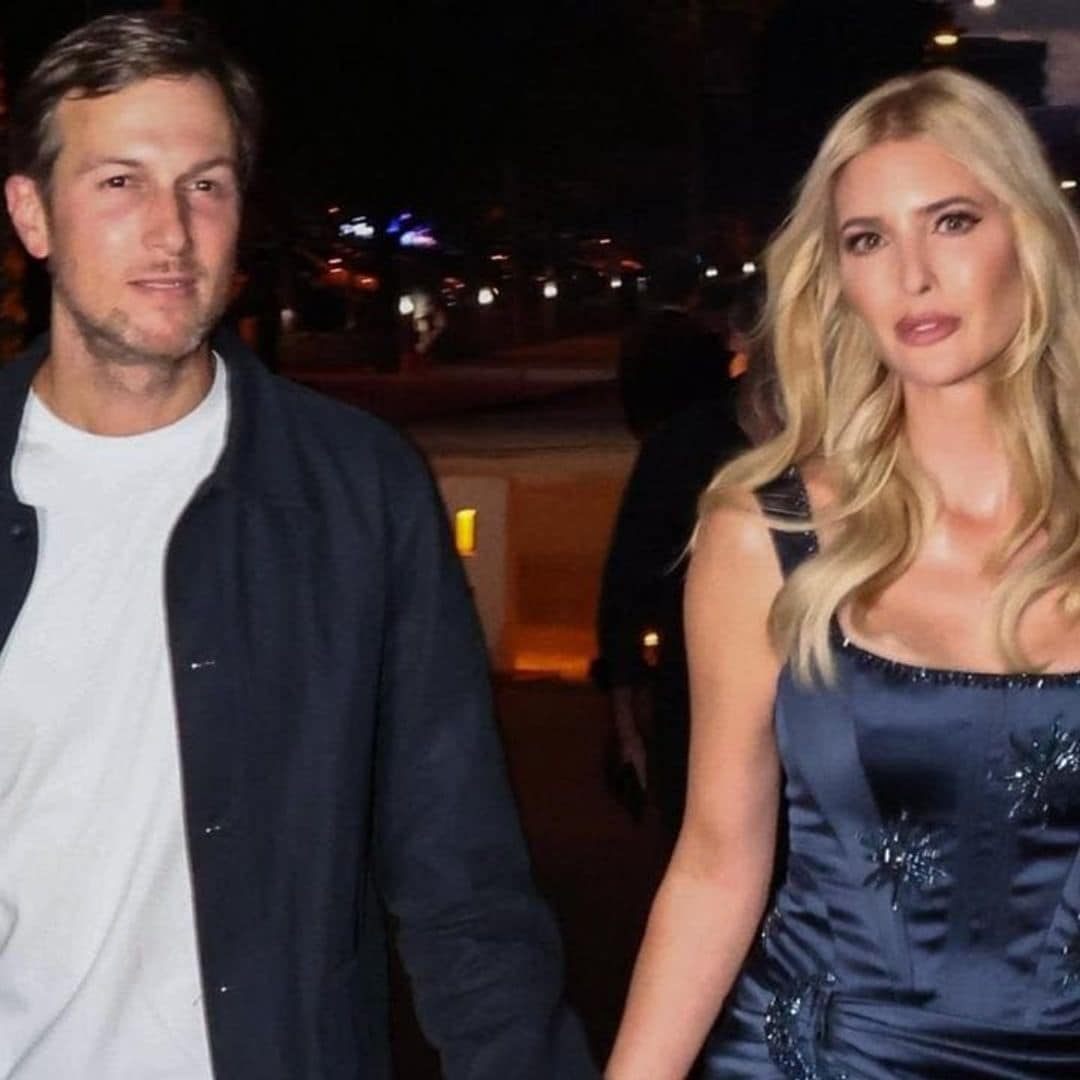 Ivanka Trump wears a little blue dress for date night with Jared Kushner