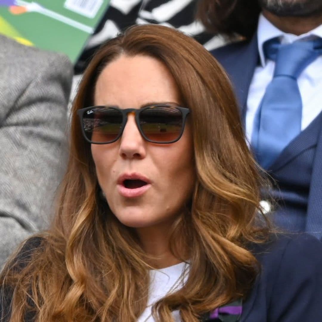 Animated Kate Middleton’s best facial expressions from her return to Wimbledon