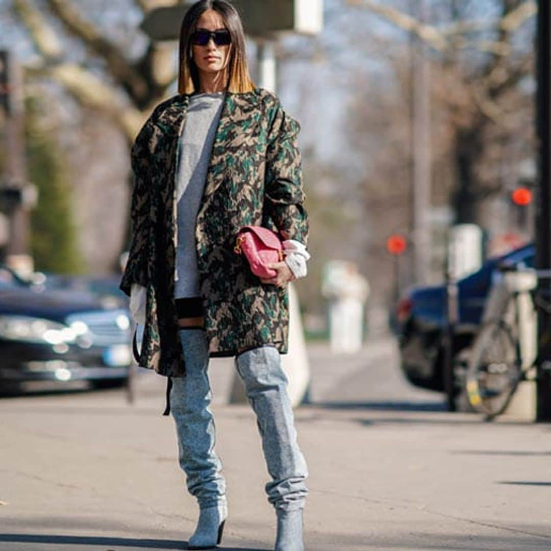 Camo print is back! Check out the must-have items to buy this fall