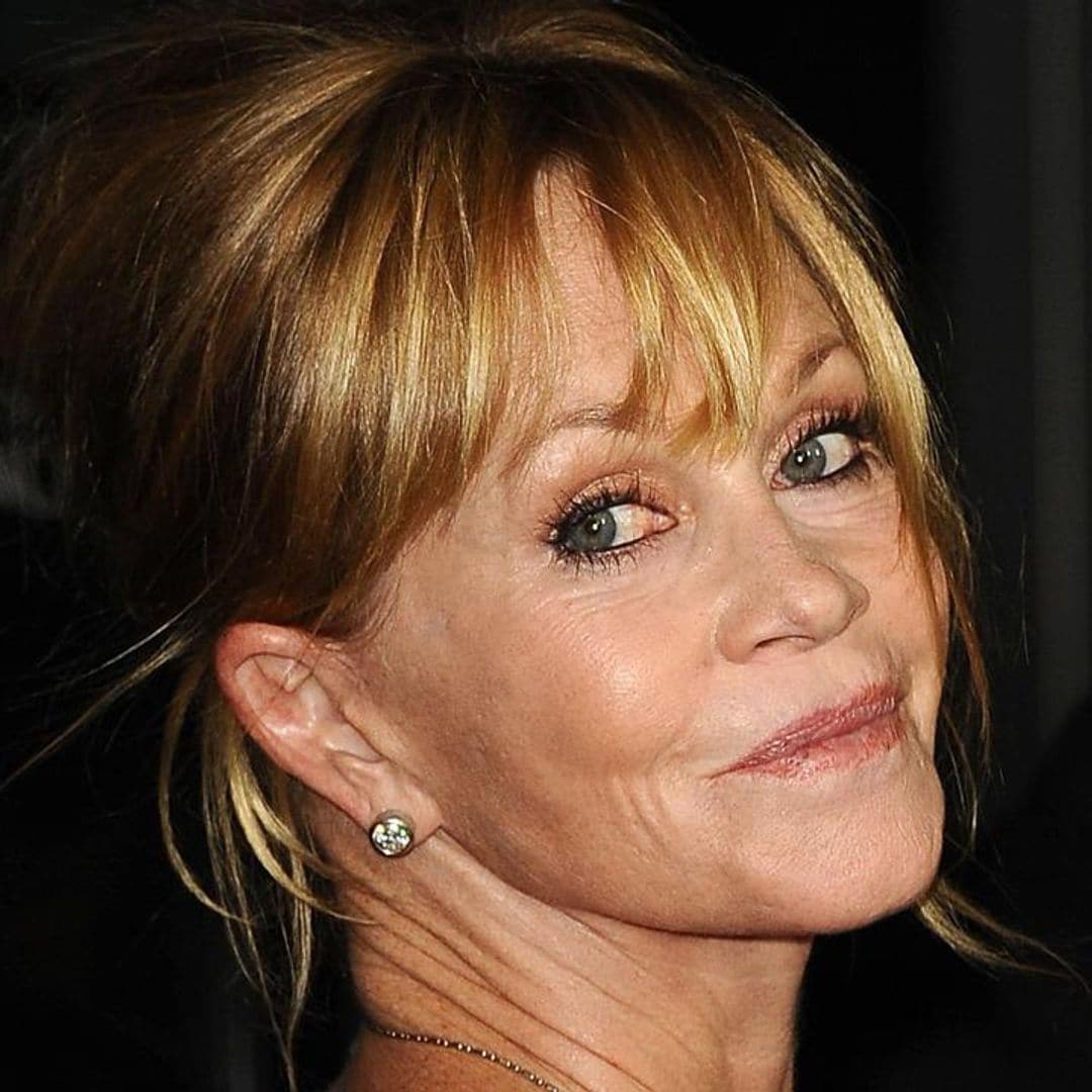 Melanie Griffith concealed her old Antonio Banderas heart-shaped tattoo with new ink