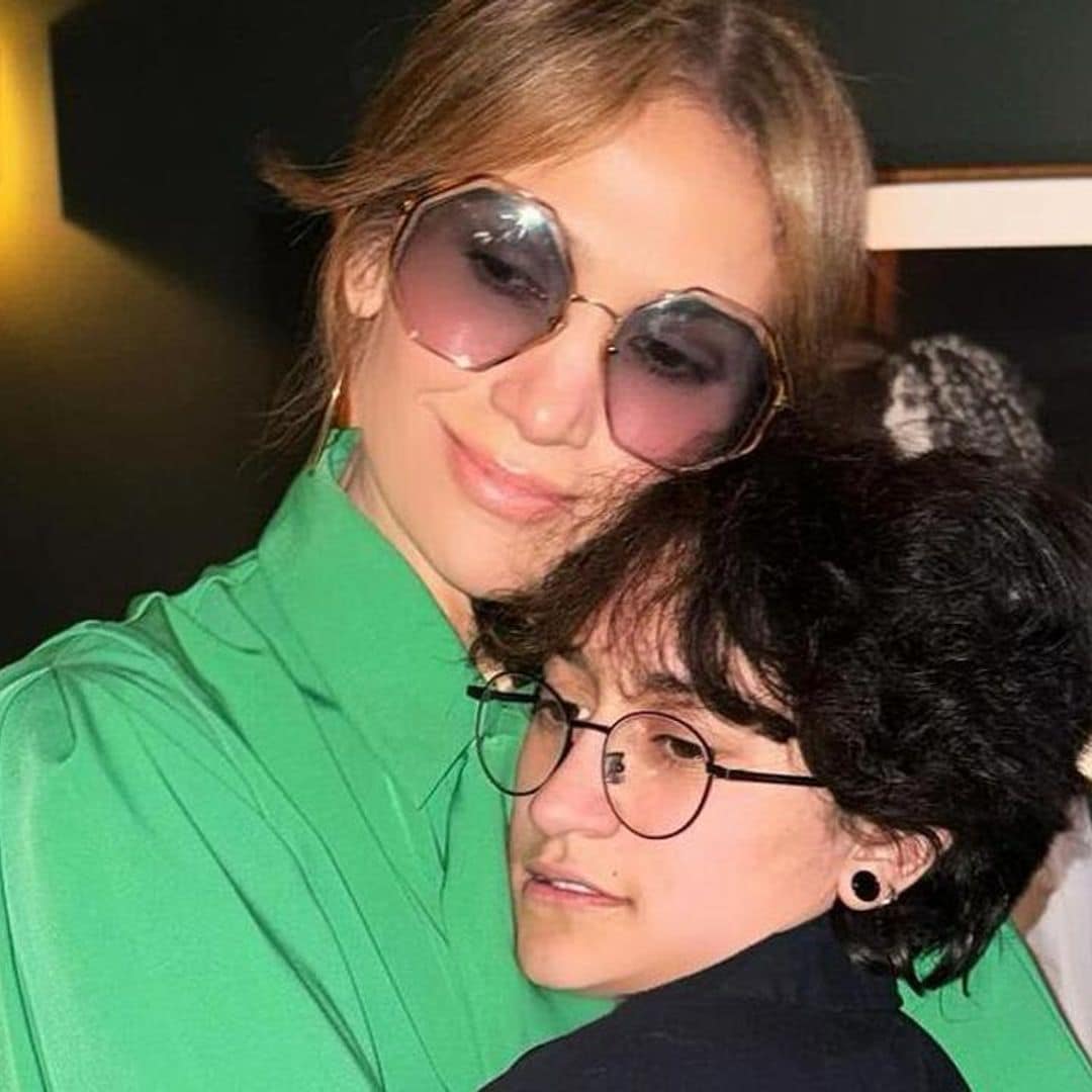 Jennifer Lopez and her daughter Emme enjoy a date on Broadway