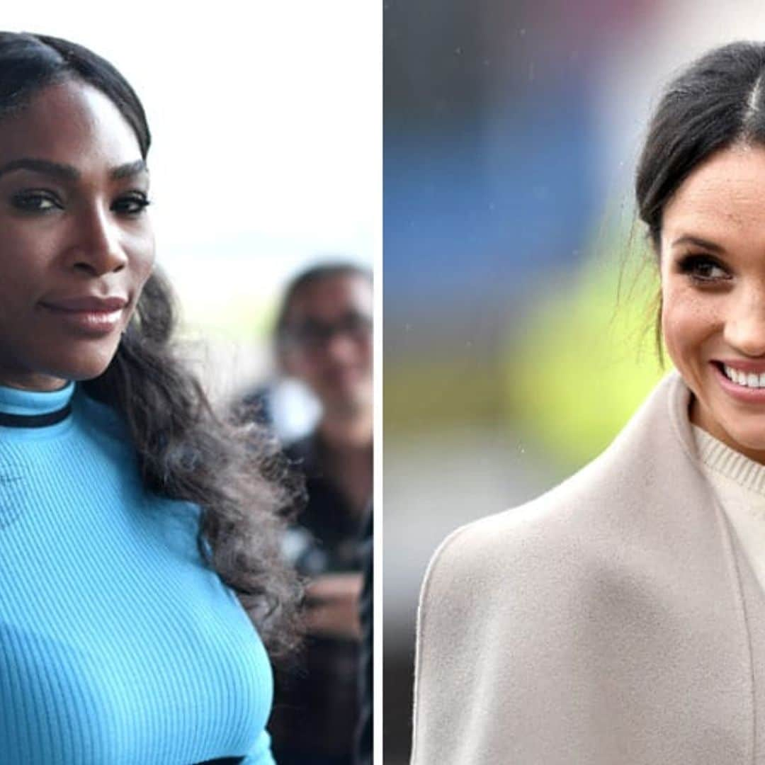 Serena Williams shares how she and BFF Meghan Markle handle the anti-fans