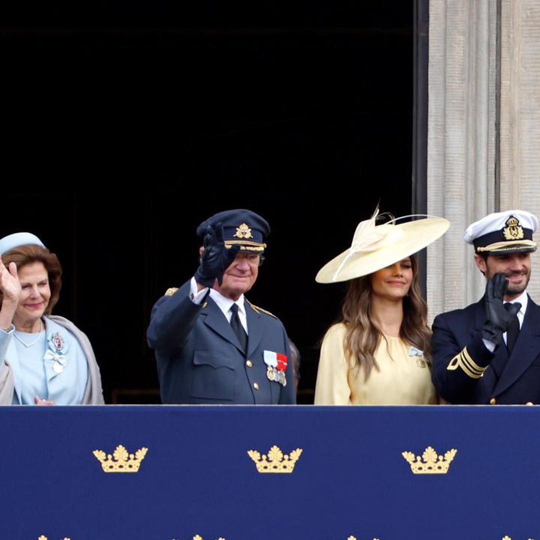 King Carl XVI Gustaf celebrates his Golden Jubilee with family