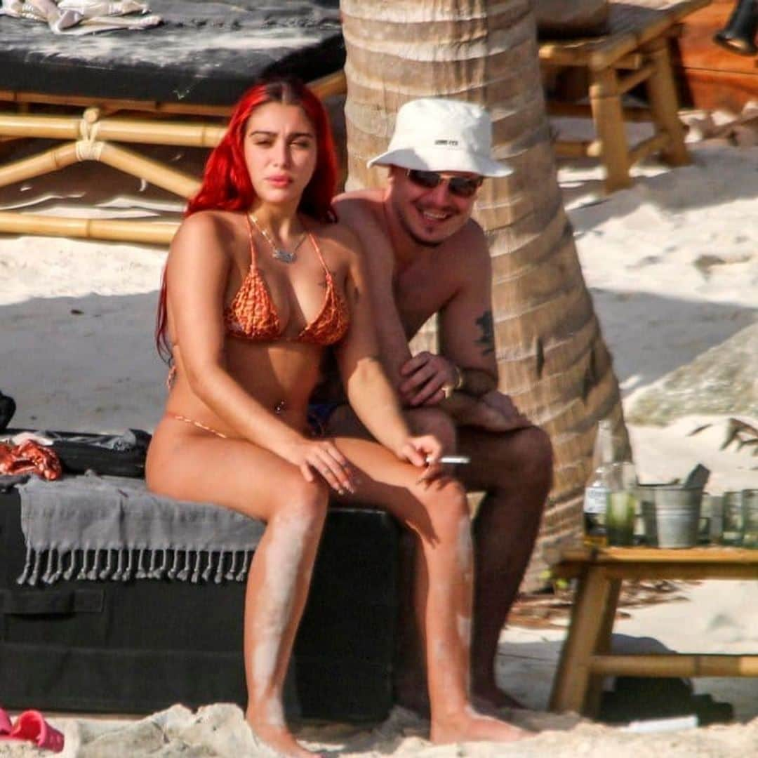 Lourdes Leon wore an itsy bitsy bikini that left little to the imagination while in Tulum