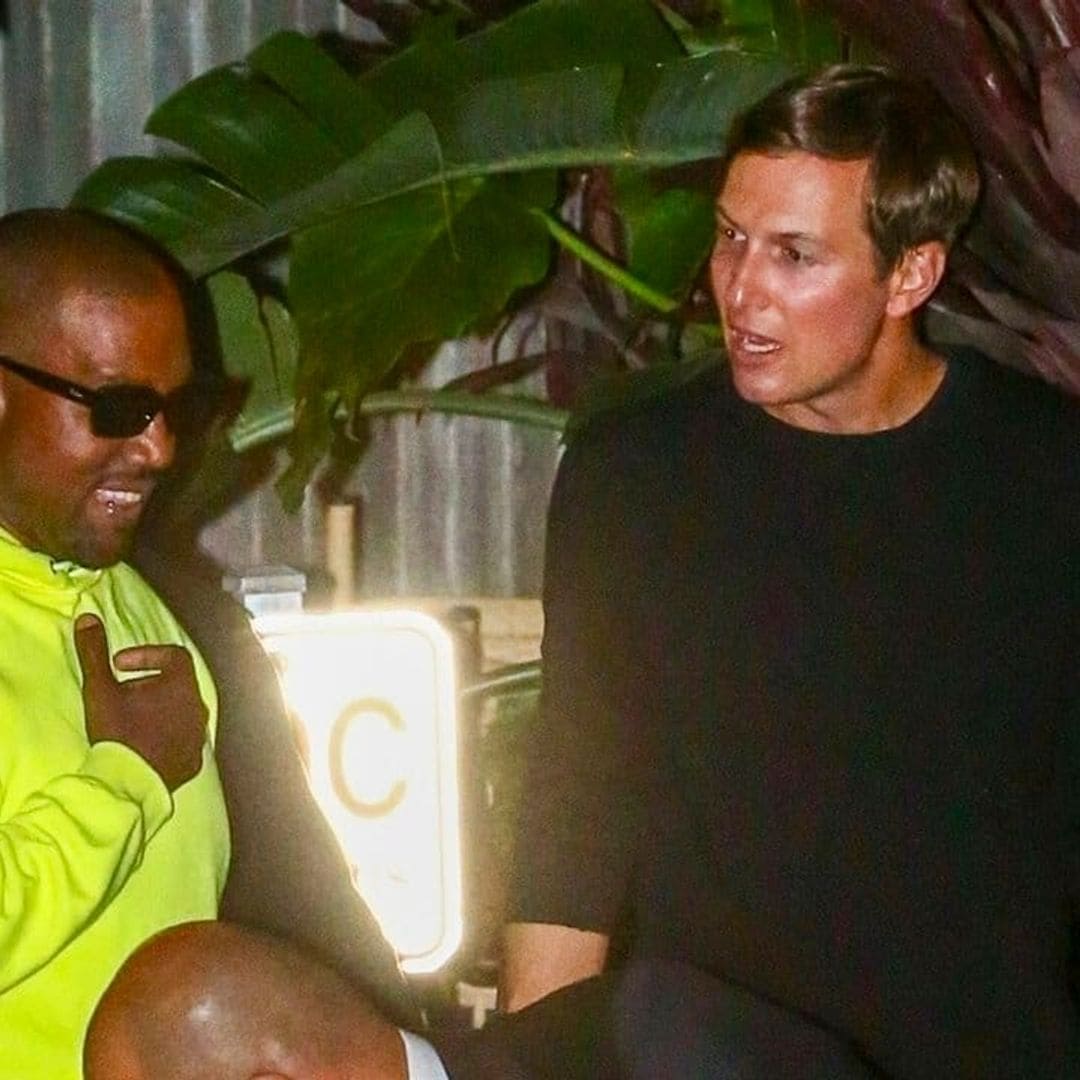 Ye West and Jared Kushner have dinner in Miami Beach