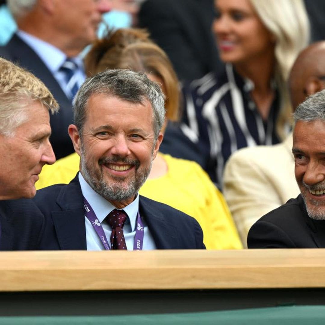 Future King makes appearance at Wimbledon