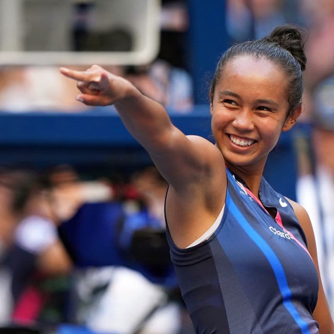 Celebrity reactions to tennis teenage sensation Leylah Fernandez