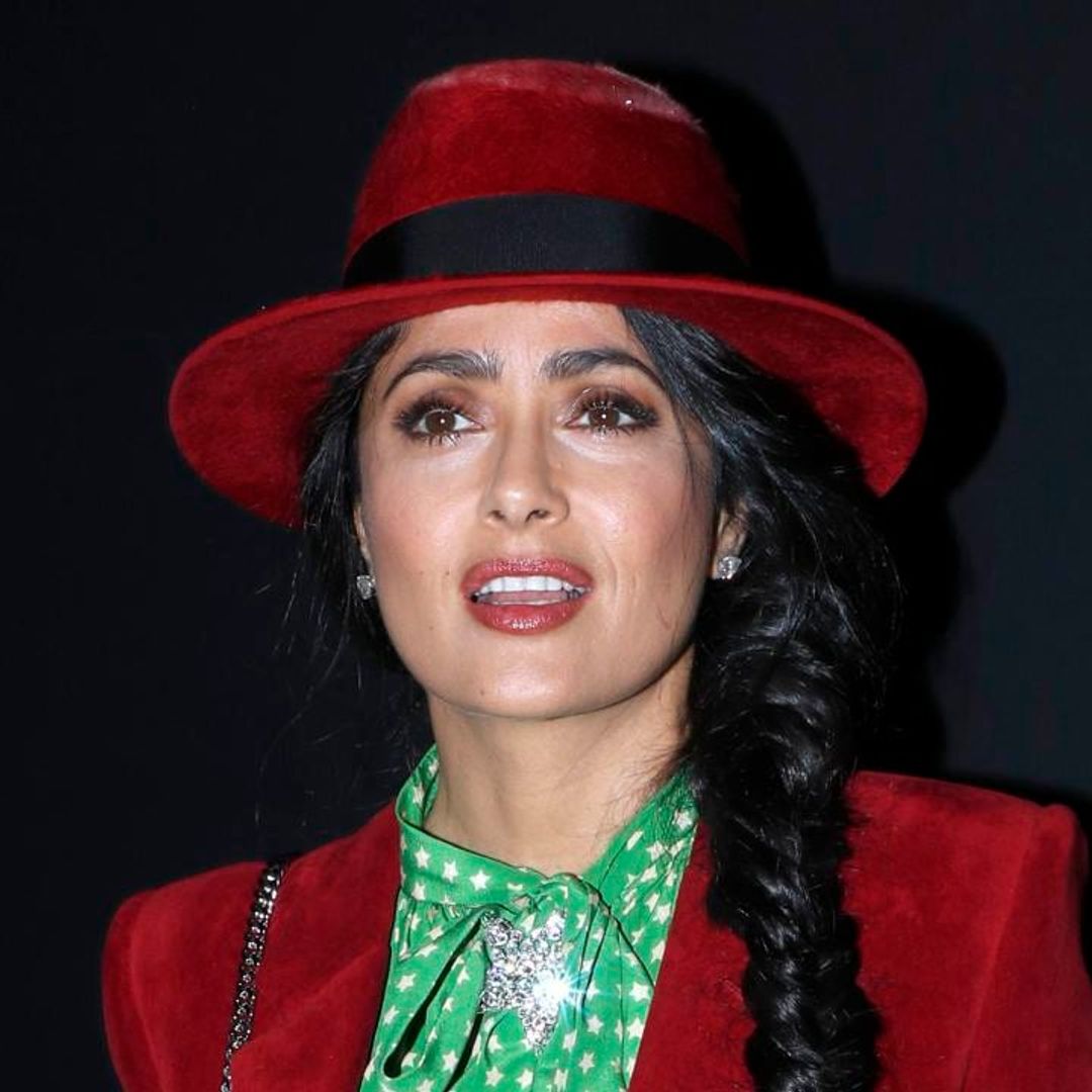 Salma Hayek wishes her followers a Happy St. Patrick’s day with adorable TBT