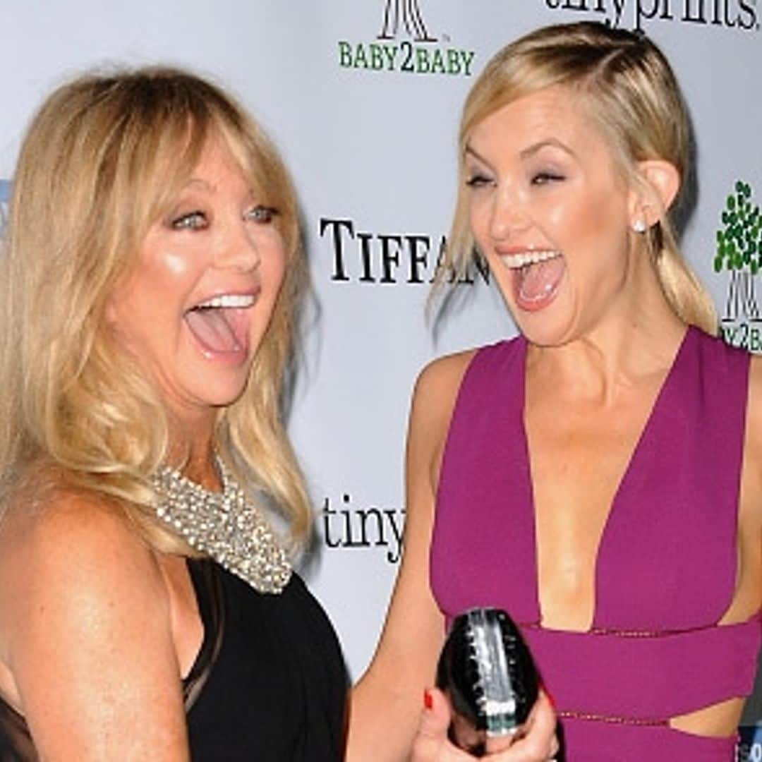 Kate Hudson and mom Goldie Hawn shine on the red carpet