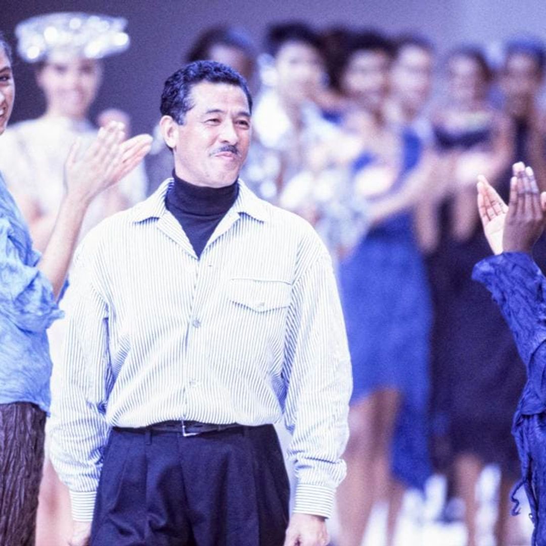 Japanese fashion designer Issey Miyake, died at 84