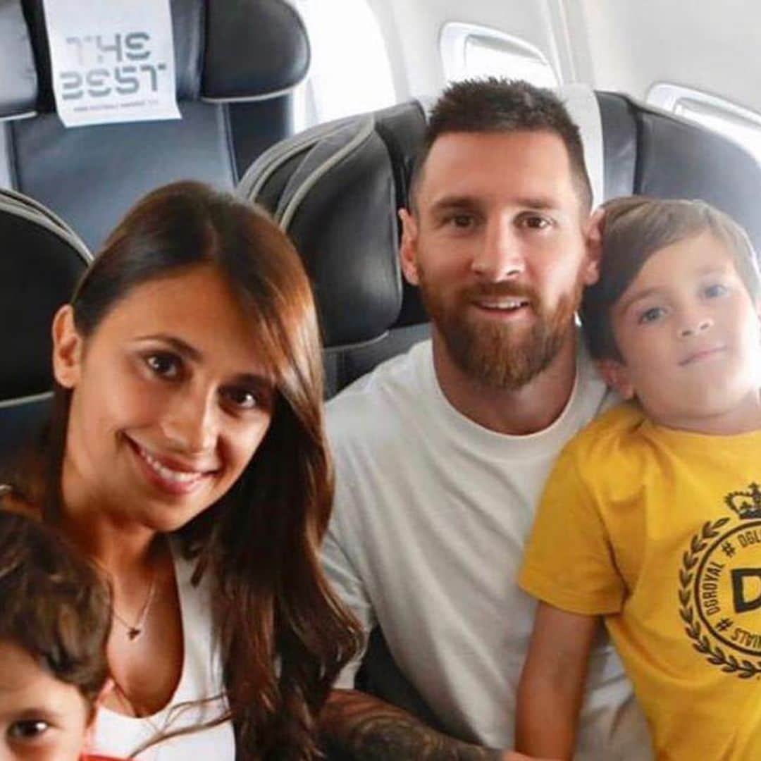 La divertida sesión deportiva de los hijos de Messi... ¡y no es el fútbol!