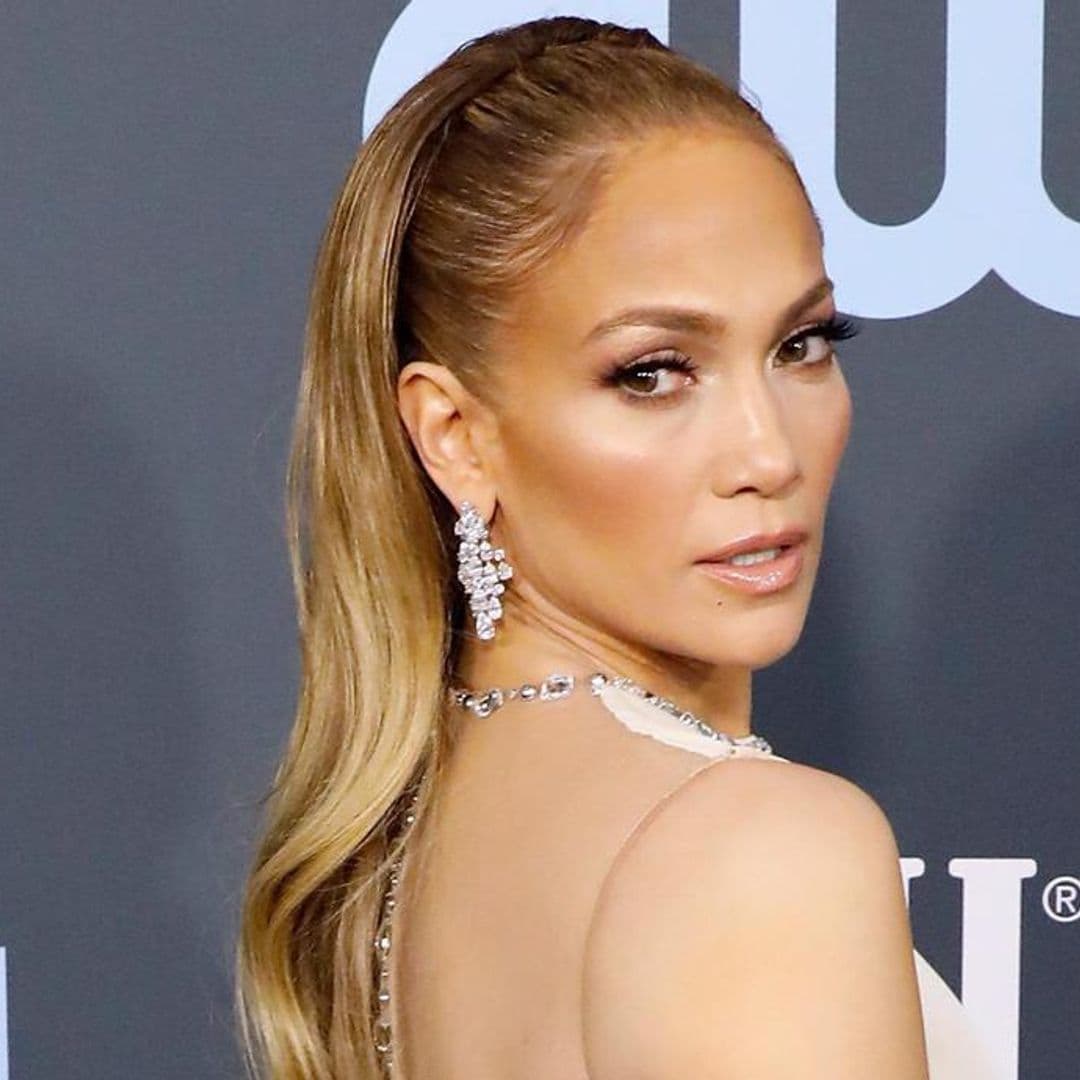 Jennifer Lopez dazzled on the Critics Choice Awards' star-studded red carpet - See all the photos