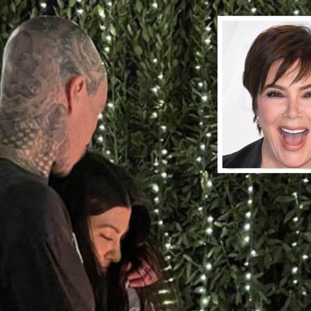 Kris Jenner approves of Travis Barker but doesn’t know why Kourtney Kardashian reposted a vial of his blood