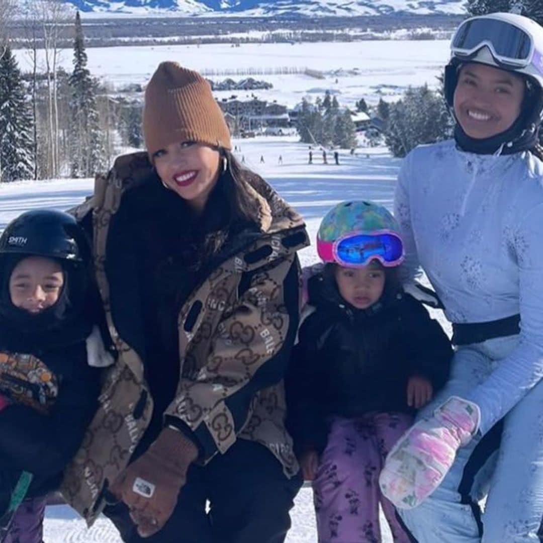 Vanessa Bryant’s daughters are tiny pros on the slopes: ‘This is where Gigi and Nani learned’