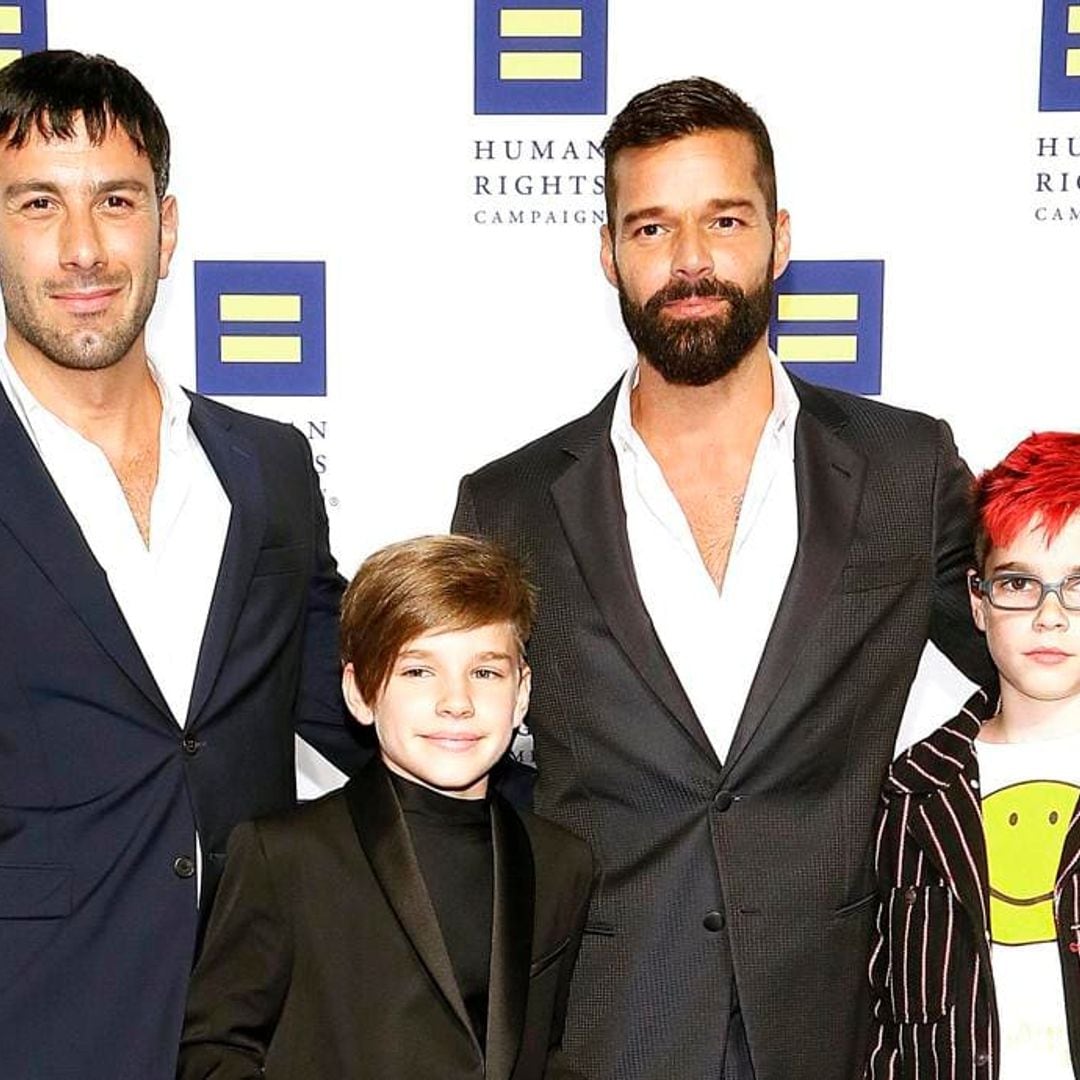 Jwan Yosef shows off special Father’s Day gift from him and Ricky Martin’s sons