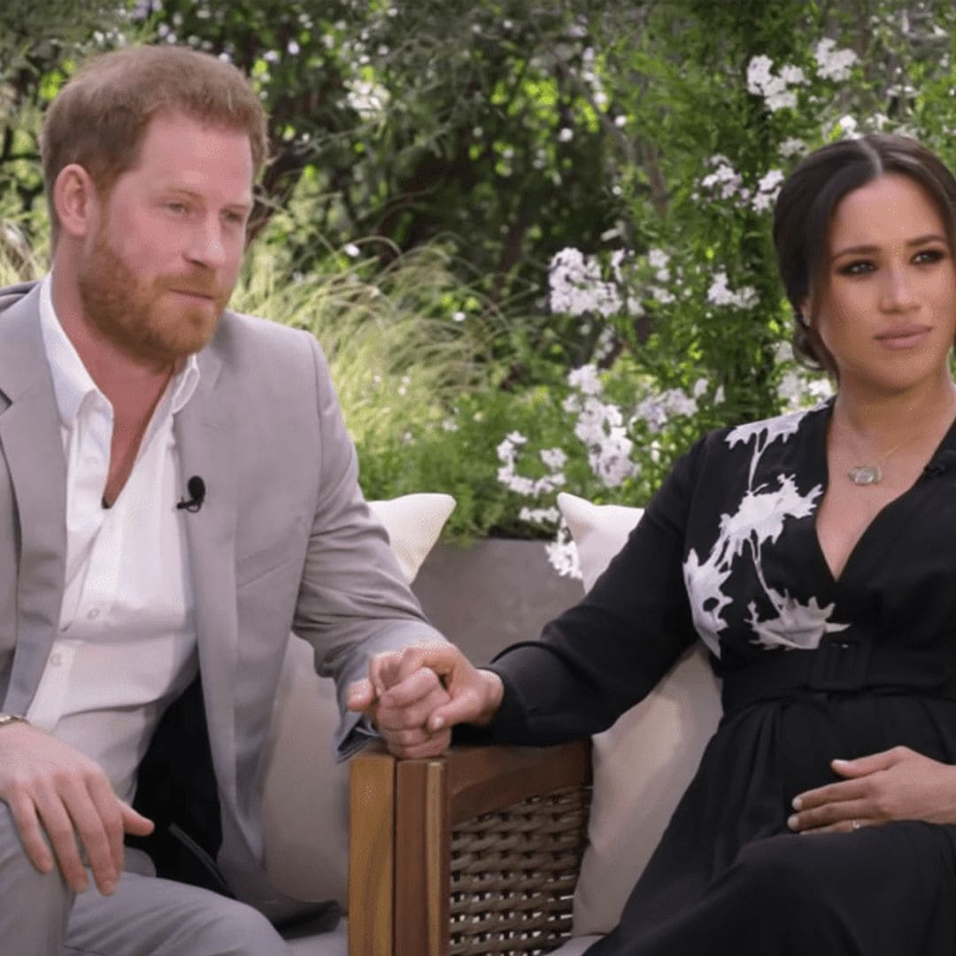 Oprah’s Prince Harry and Meghan Markle chat airs on Queen’s special day