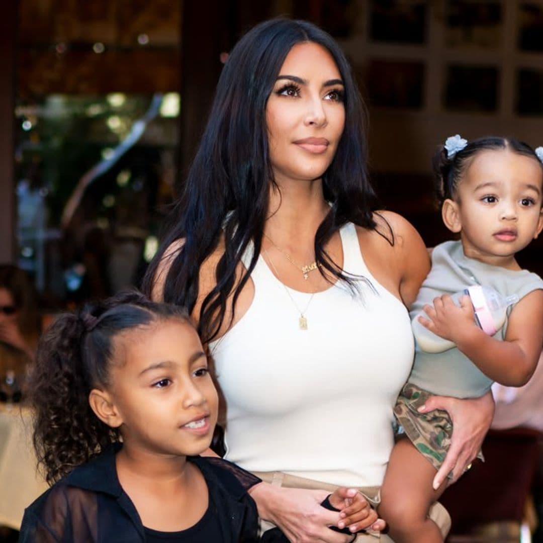 Kim Kardashian denies her whole family got COVID from her private island birthday trip