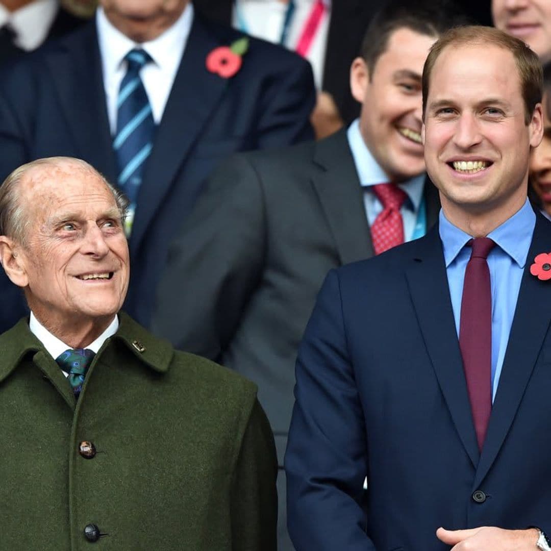 Prince William shares update on hospitalized grandfather Prince Philip