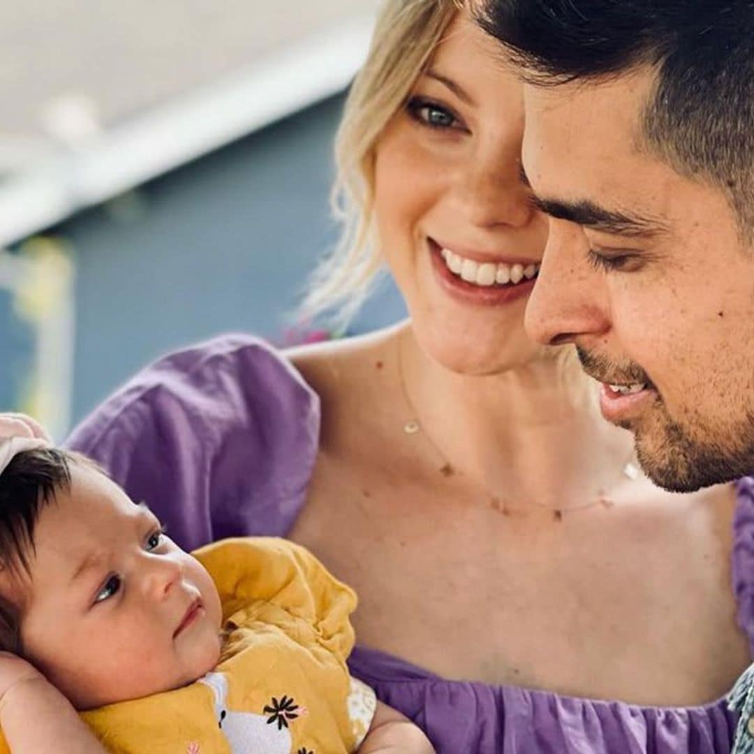 Wilmer Valderrama ‘snuggles’ with daughter and fiancée before heading out to the 2021 Emmy Awards