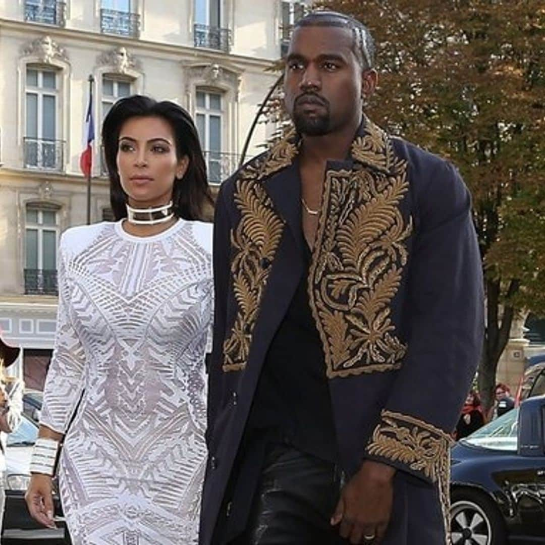 Kim Kardashian and Kanye West 'freaked out' by 'prankster' attack at Paris Fashion Week