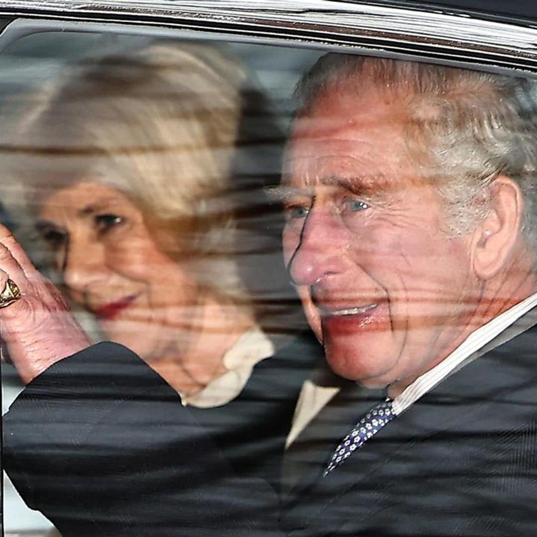 King Charles seen for the first time since palace revealed cancer diagnosis