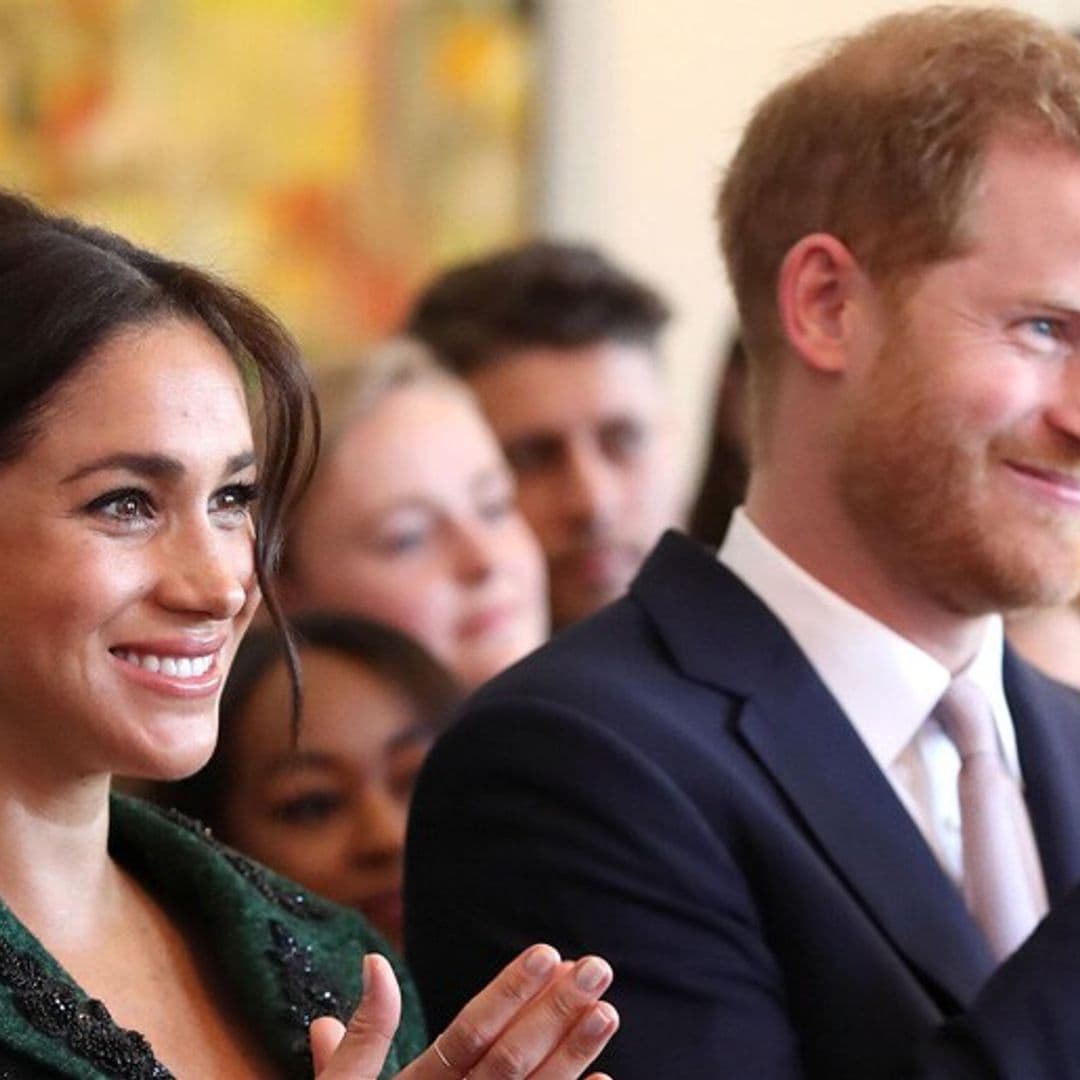 Prince Harry and Meghan give fans a royal baby gift update