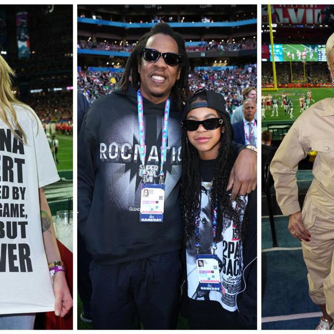 Some of the celebrities enjoying the Super Bowl LVII and Halftime Show