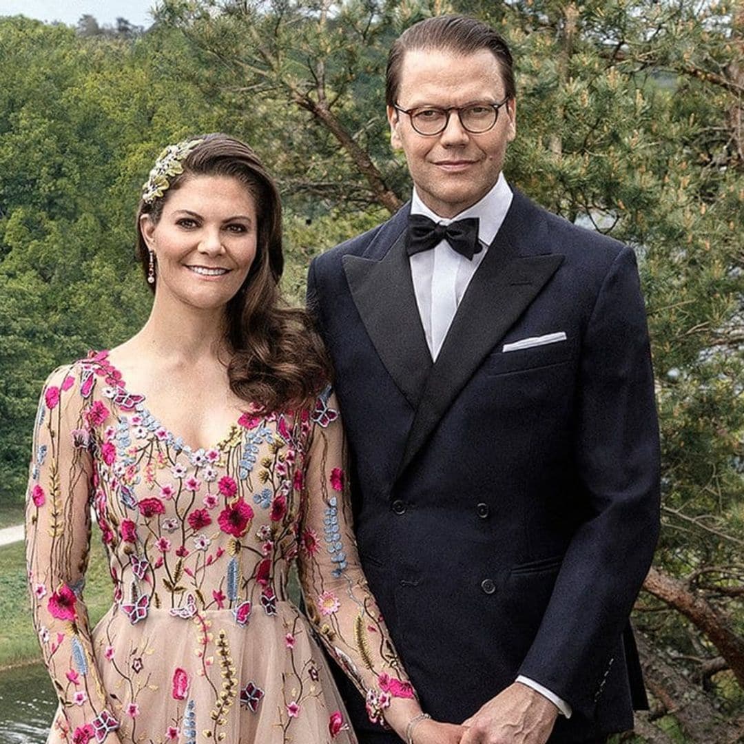 Crown Princess Victoria’s new 10-year wedding anniversary photo looks out of a storybook: See her fairy tale gown