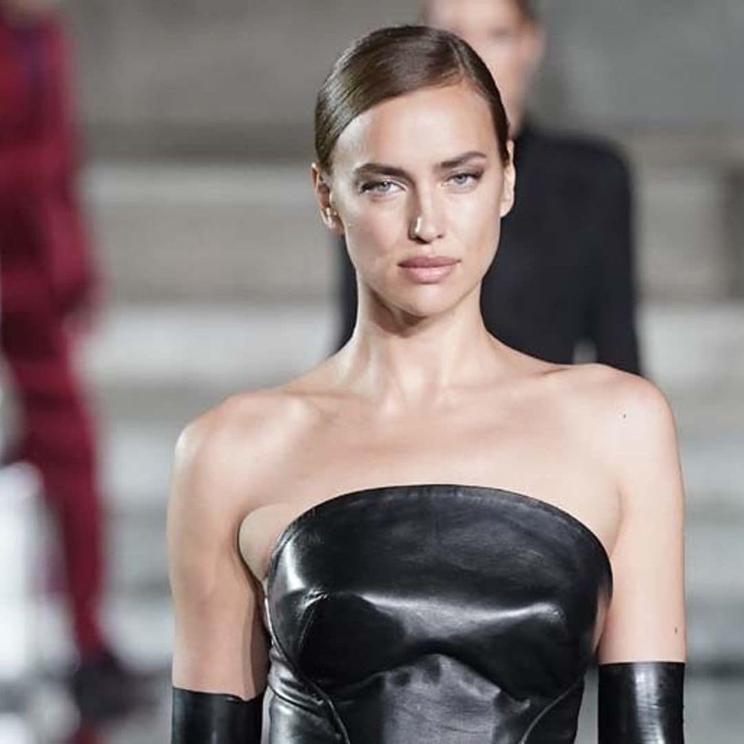 Irina Shayk makes a sexy runway comeback after Bradley Cooper split