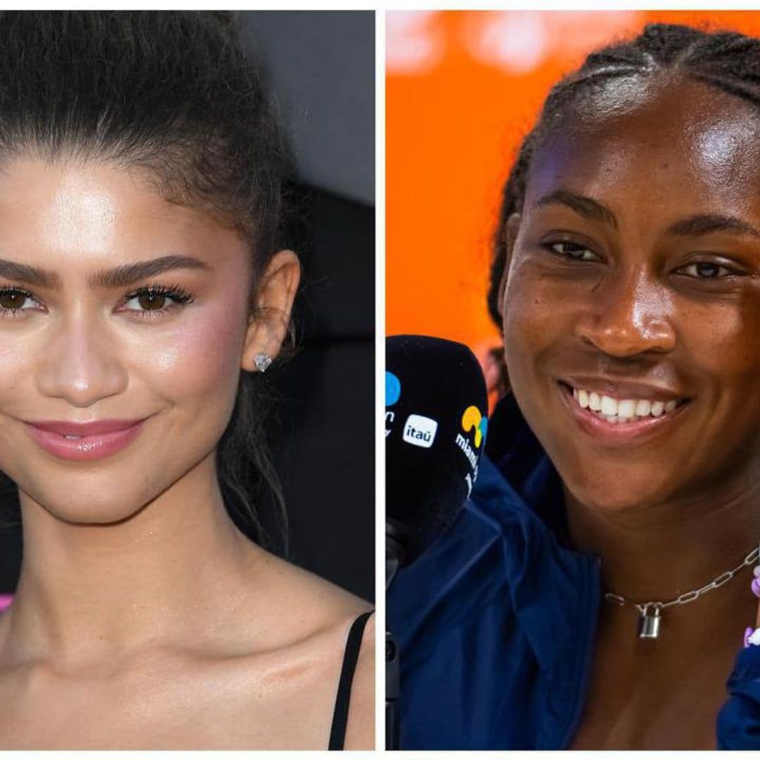 Zendaya and Coco Gauff fangirl over each other online