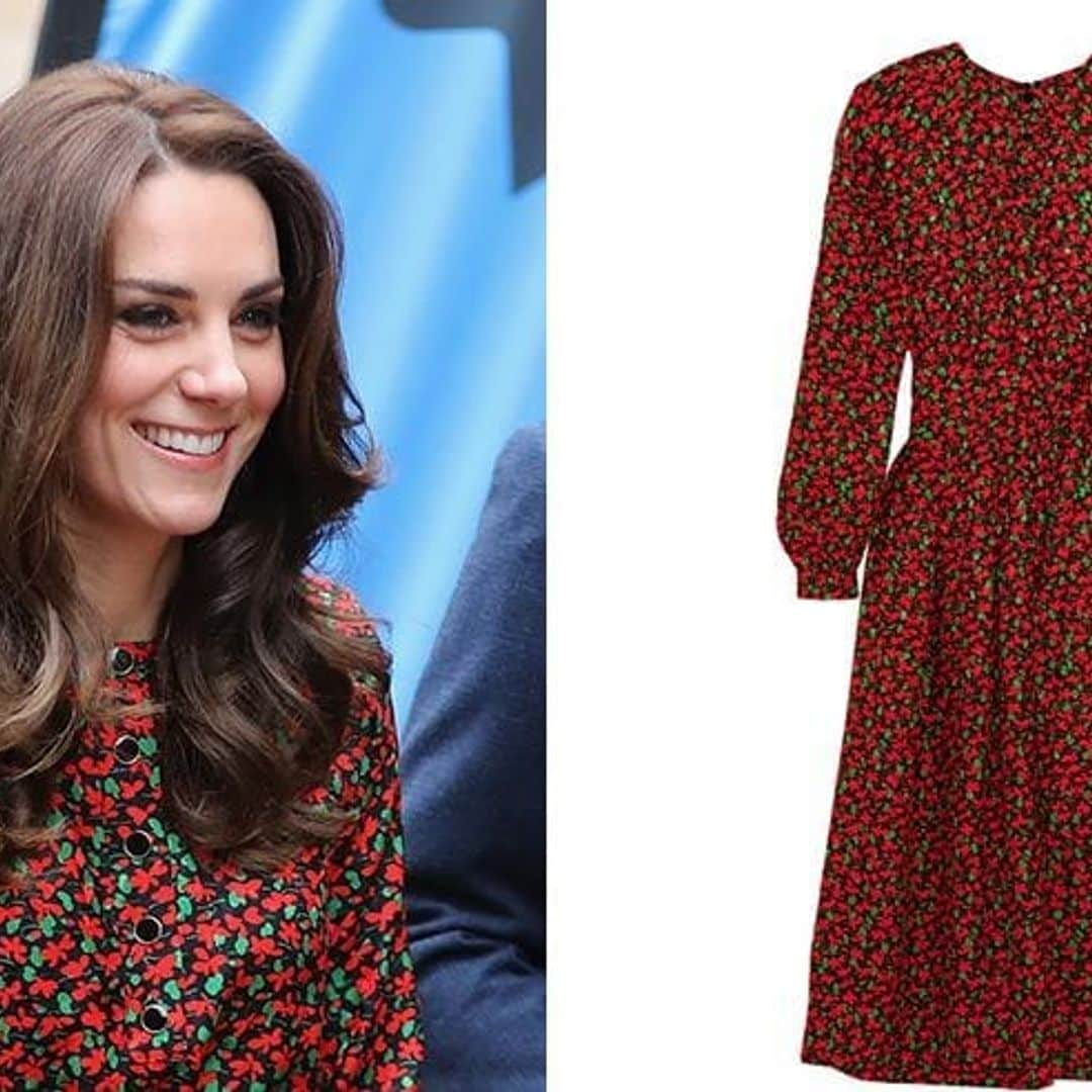 Kate Middleton is holiday ready in red and green: All the details