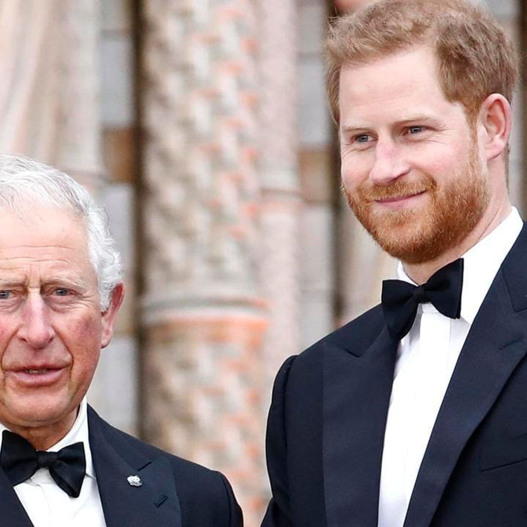 What Prince Harry said is staying between him and dad King Charles