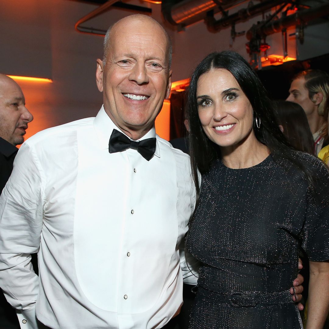 Con un baile junto a Demi Moore, Bruce Willis reaparece en su cumpleaños 70