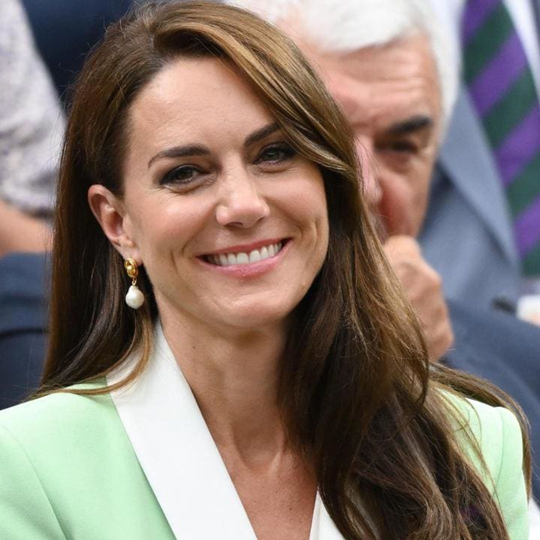 The Princess of Wales joined by special guest at Wimbledon