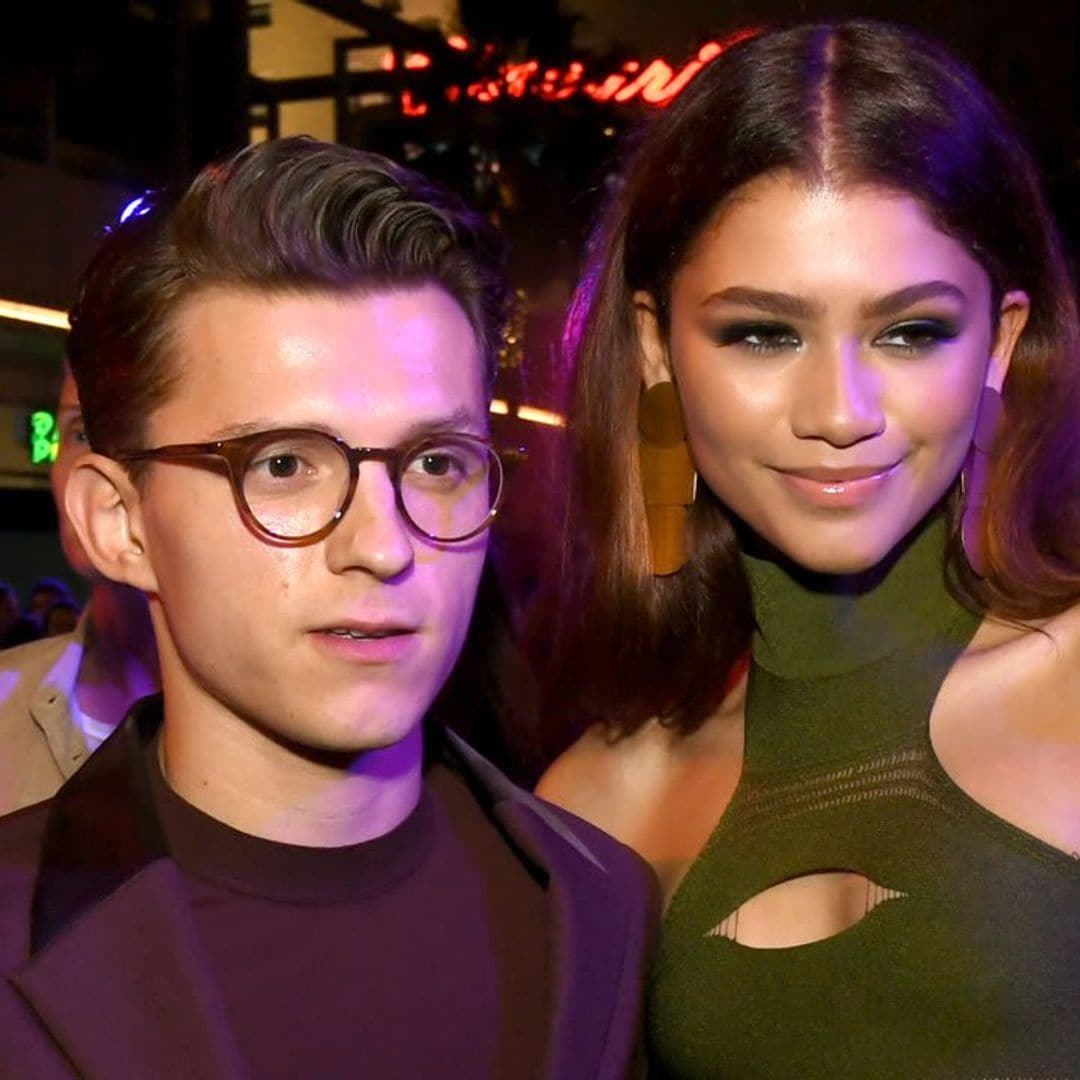 Tom Holland and Zendaya keep their romance going while attending a wedding