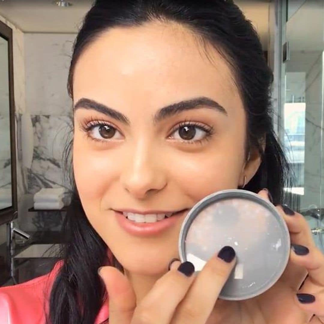 Every product Camila Mendes uses to keep her skin fresh after a '15 hour' workday