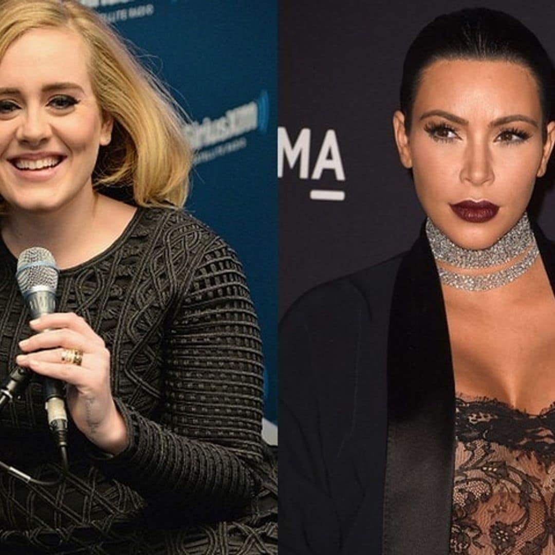 Adele pulled a Kim Kardashian and broke the Internet with "Hello"