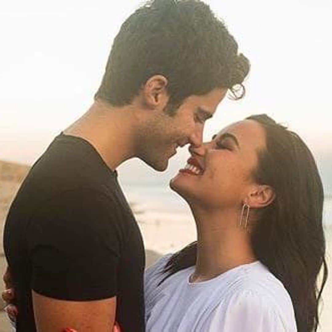 Demi Lovato shares photos of the exact moment fiancé Max Ehrich proposed, plus new detail revealed!