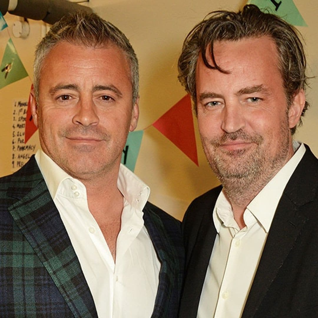 Matthew Perry has a 'Friends' reunion of his own in London