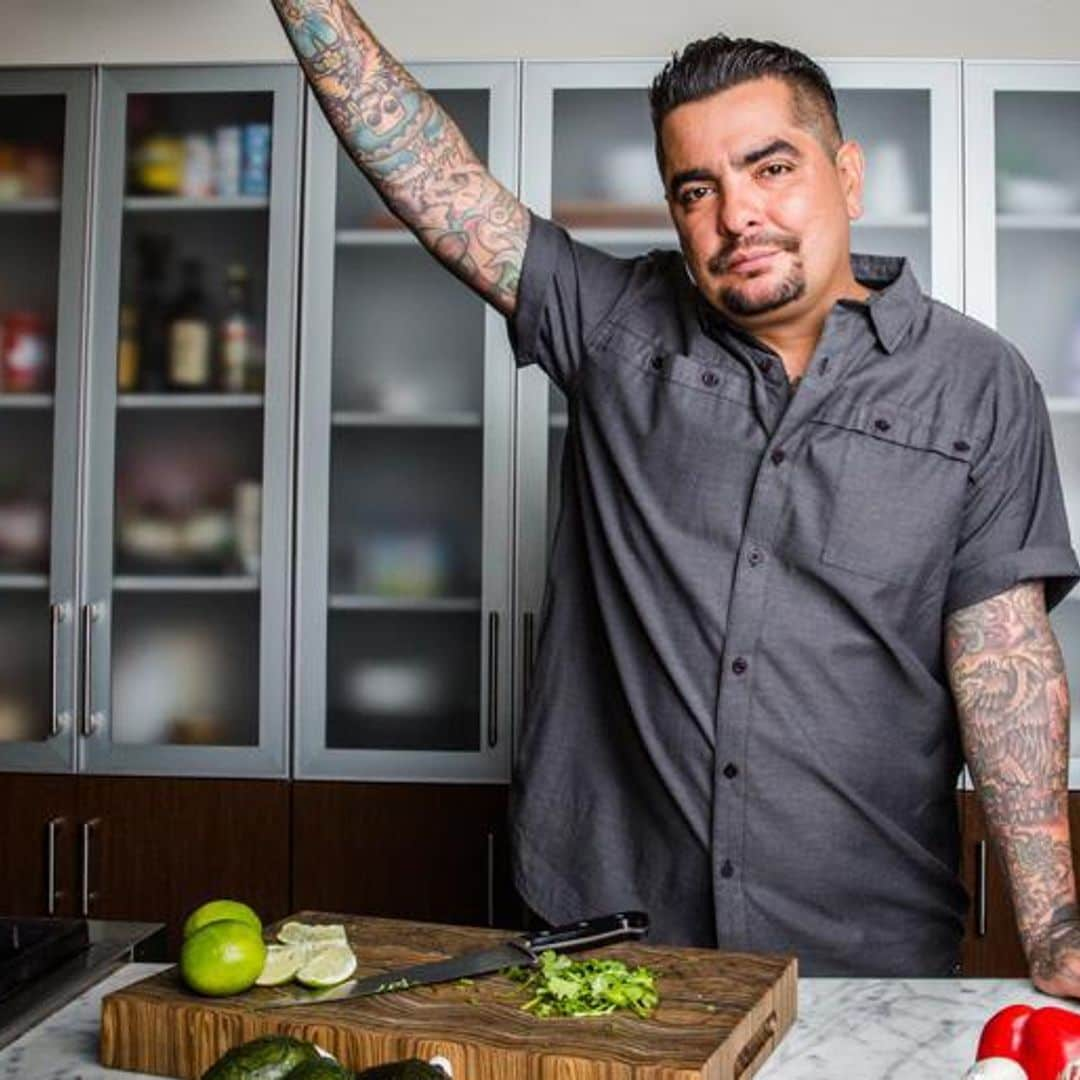 Chef Aarón Sánchez shares his signature Brussels sprouts salad recipe just in time for the holidays