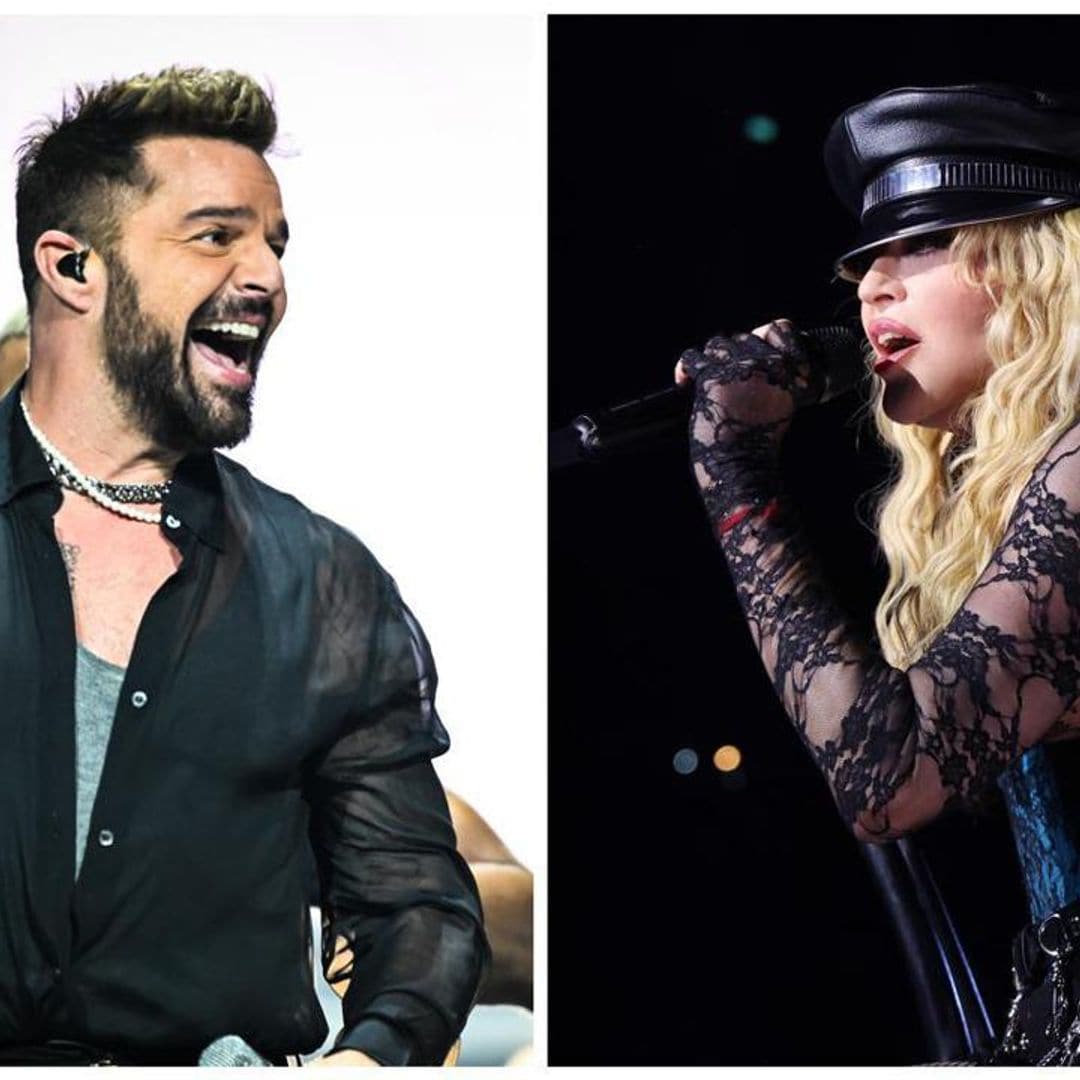 Ricky Martin let loose at Madonna’s over-the-top celebration tour