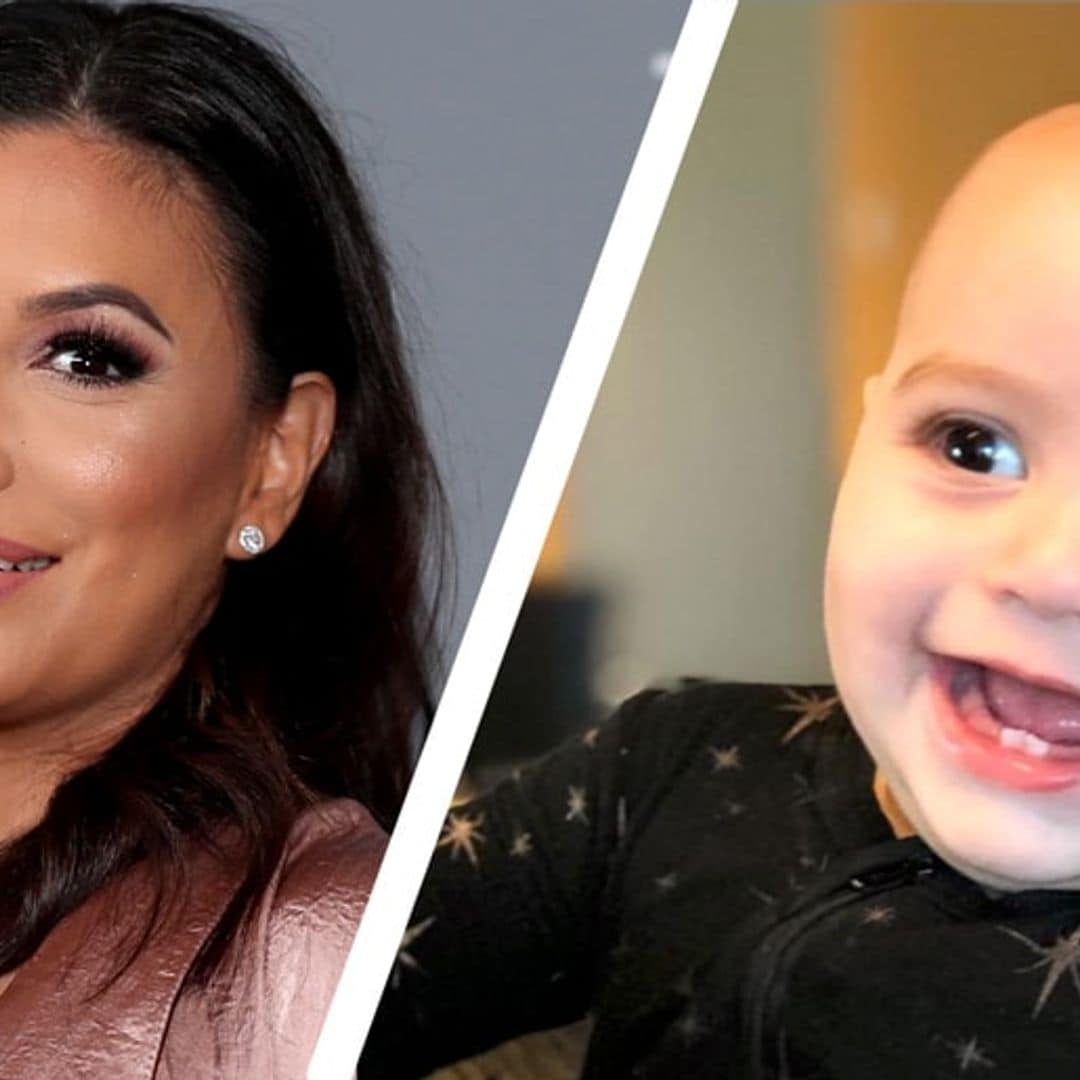 Eva Longoria's son is a 'future director,' plus who tried to 'steal' Santi