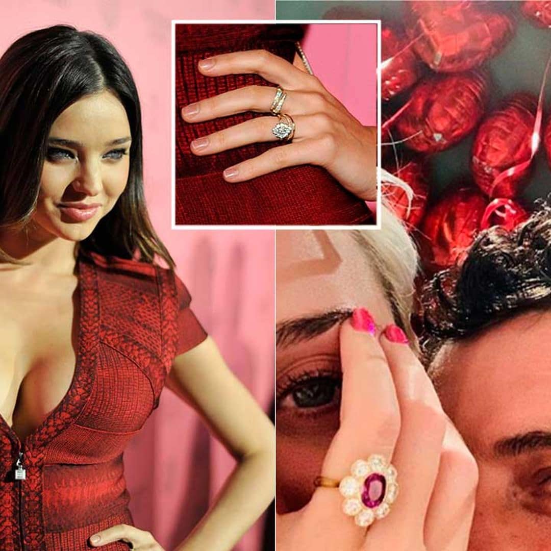 Orlando Bloom's ex Miranda Kerr rocked a flower ring just like Katy Perry's