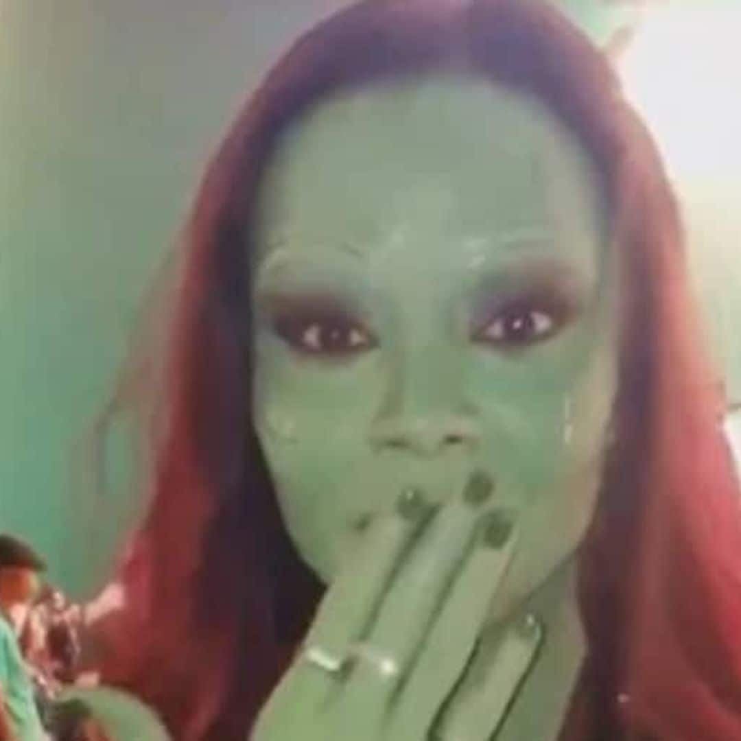 Zoe Saldana reveals her character, Gamora, habla Español!