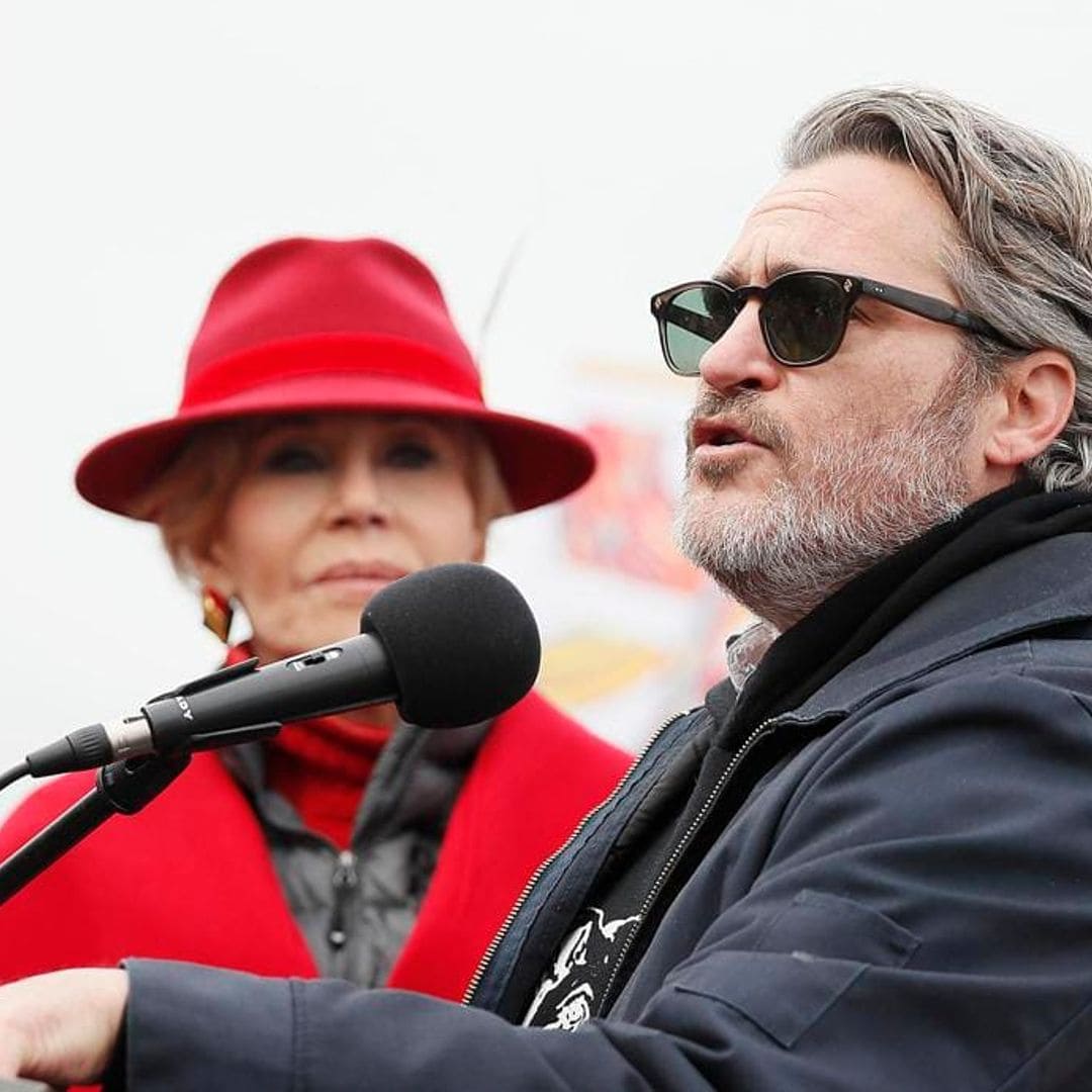 Joaquin Phoenix is arrested for taking a stand on climate change with activist Jane Fonda