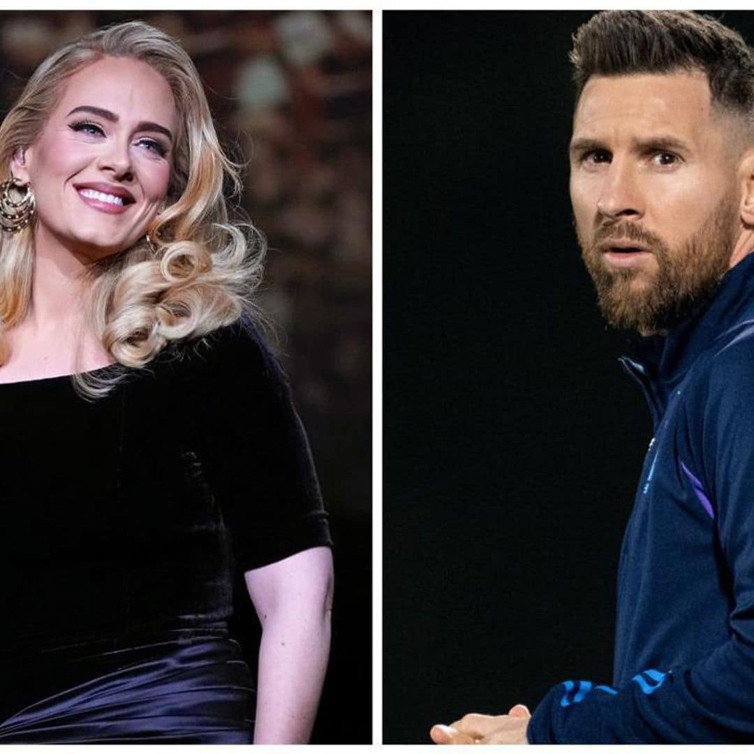 Adele proclaims her love for Lionel Messi in Vegas concert