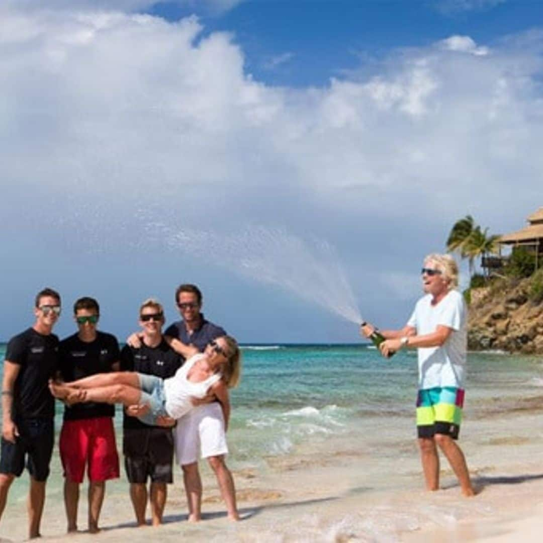 Sir Richard Branson comes to the rescue of Olympian Sir Ben Ainslie