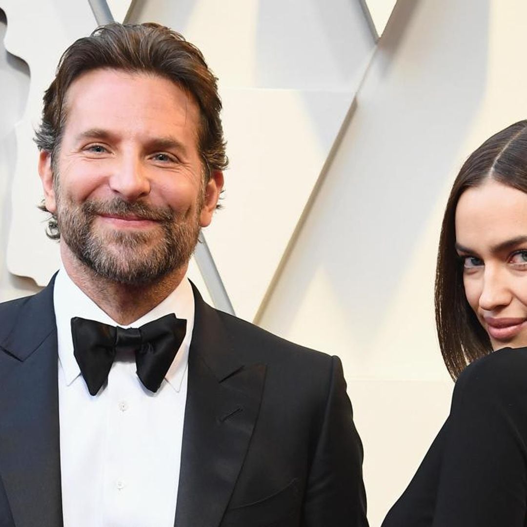 Exes Bradley Cooper and Irina Shayk reunite with a hug in New York