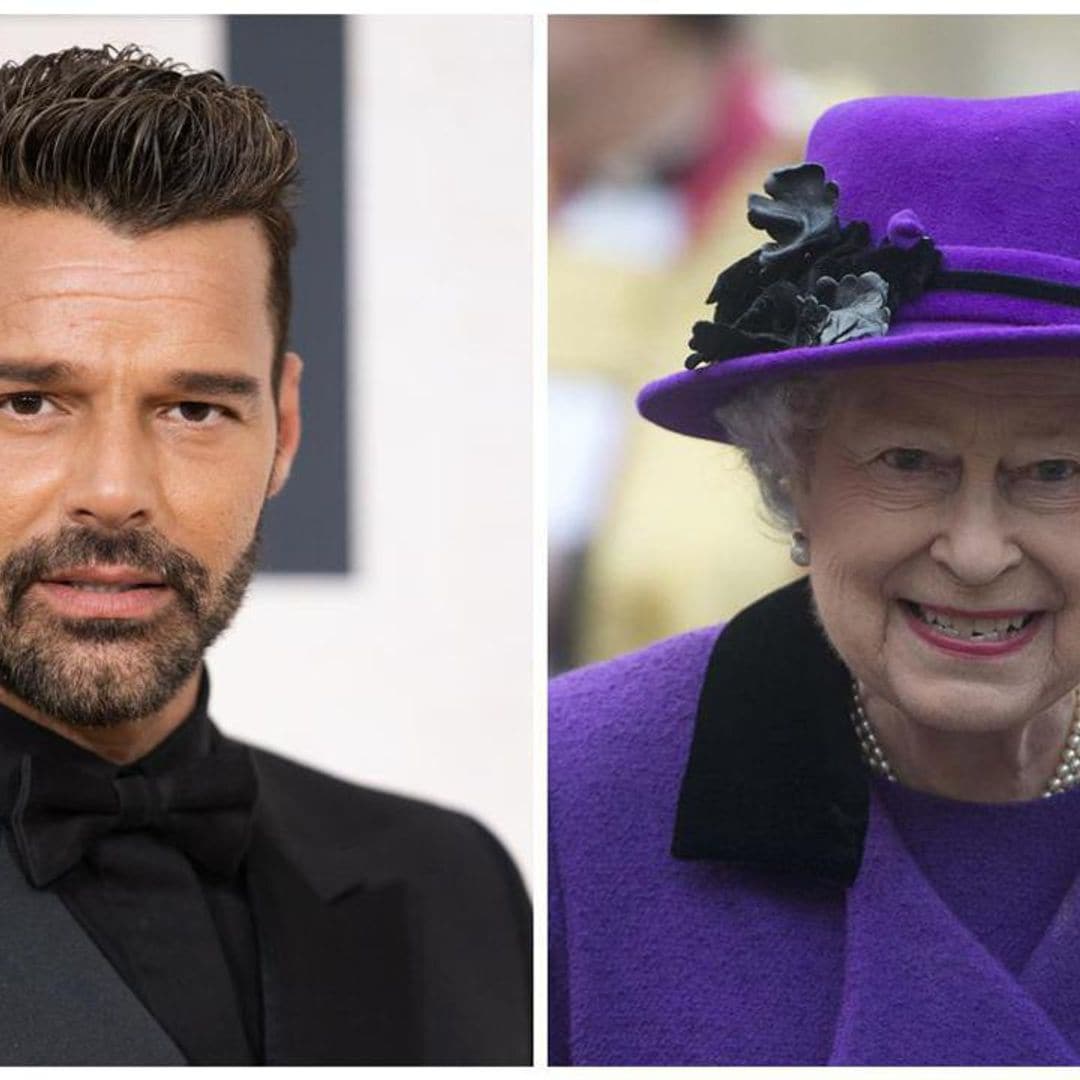 The friendship between Ricky Martin and the British Royal family