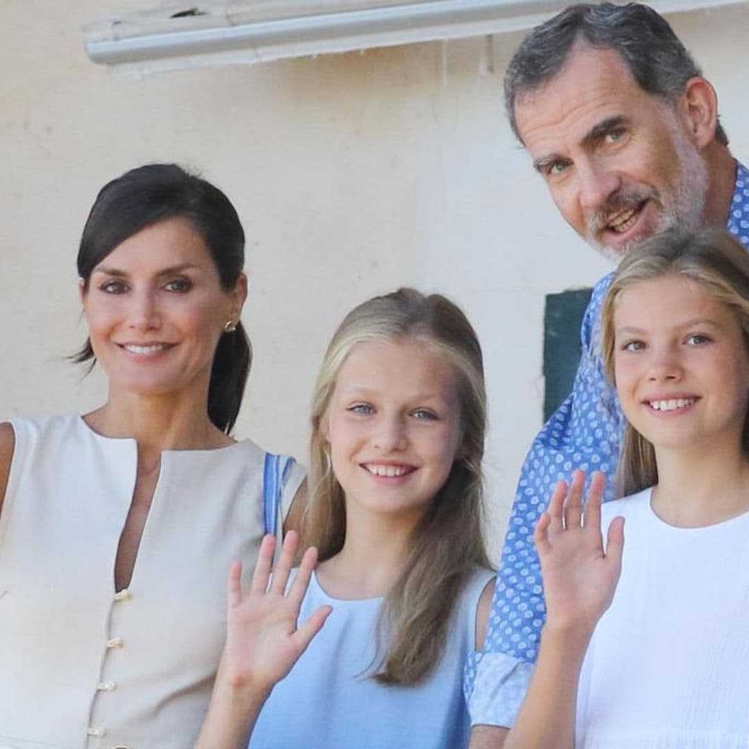 Spanish Princesses carry out a royal first with Queen Letizia and King Felipe